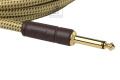 FENDER CABLE DELUXE SERIES 15' ANGLED TWEED Кабель инструментальный 4 – techzone.com.ua