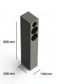 Акустична система Tone Factory Speaker L Satin White 4 – techzone.com.ua