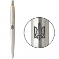 Ручка кулькова Parker JOTTER Stainless Steel GT BP Тризуб ОУН 16032_T030b 1 – techzone.com.ua