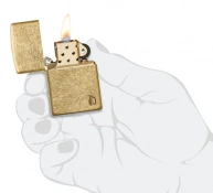 Запальничка Zippo 28496 Armor Tumbled Brass Flame 46398 4 – techzone.com.ua Запальничка Zippo 28496 Armor Tumbled Brass Flame 46398 4 – techzone.com.ua