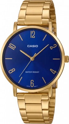 Чоловічий годинник Casio Timeless MTP-VT01G-2B2 – techzone.com.ua