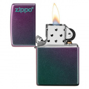 Запальничка Zippo Reg Iridescent Matte Logo 49146 ZL 3 – techzone.com.ua Запальничка Zippo Reg Iridescent Matte Logo 49146 ZL 3 – techzone.com.ua