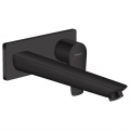 HANSGROHE TALIS E смеситель для раковины, однорычажный, скрытого монтажа, цвет покрытия матовый черный 71734670 1 – techzone.com.ua