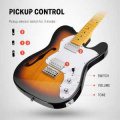 Donner Music DJC-1000S Sunburst Electric Guitar EC1407 3 – techzone.com.ua