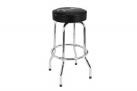 Стілець барний FENDER 30" SPAGHETTI LOGO PICK POUCH BARSTOOL, BLACK AND CHROME 1 – techzone.com.ua