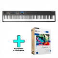 MIDI-клавіатура Arturia KeyLab Essential 88 Black Edition + Arturia Pigments 1 – techzone.com.ua