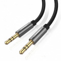 Кабель UGREEN AV119 3.5 mm to 3.5 mm Audio Cable, 1 m Black 10733 2 – techzone.com.ua