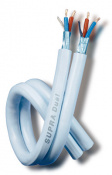 Межблочный кабель в бухте Supra DUAL AUDIO BLUE B100 (1001800364)