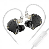 Навушники з мікрофоном Knowledge Zenith KZ ZS10 Pro 2 Black Mic 1 – techzone.com.ua