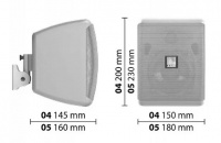 Настінна акустика AMC 05 White 3 – techzone.com.ua Настінна акустика AMC 05 White 3 – techzone.com.ua