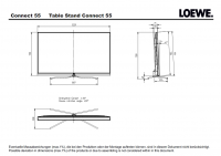 Стойка настольная Loewe Table Stand Connect 55-65 Chrome 4 – techzone.com.ua Стойка настольная Loewe Table Stand Connect 55-65 Chrome 4 – techzone.com.ua