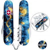 Складной нож Victorinox CLIMBER UKRAINE ДНК Украинца 1.3703.3.T3270pw 1 – techzone.com.ua