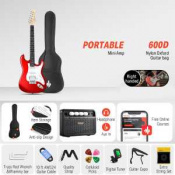 Donner Music DST-100 Sunburst Electric Guitar Kit Red EC1166 2 – techzone.com.ua Donner Music DST-100 Sunburst Electric Guitar Kit Red EC1166 2 – techzone.com.ua
