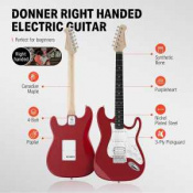 Donner Music DST-100 Sunburst Electric Guitar Kit Red EC1166 3 – techzone.com.ua Donner Music DST-100 Sunburst Electric Guitar Kit Red EC1166 3 – techzone.com.ua