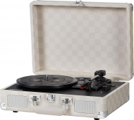 Програвач вінілу Crosley Cruiser Plus Almond Checkerboard (CR8005F-AC) 2 – techzone.com.ua