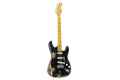 Електрогітара FENDER CUSTOM SHOP LIMITED EDITION POBLANO STRATOCASTER SUPER HEAVY RELIC AGED BLACK – techzone.com.ua