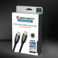 Кабель OEHLBACH 92489 Ultra High-Speed HDMI Cable 0.75m Black 8 – techzone.com.ua