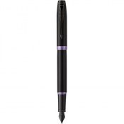 Ручка перьевая Parker IM Professionals Vibrant Rings Amethyst Purple BT FP F 27 211