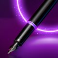 Ручка перьевая Parker IM Professionals Vibrant Rings Amethyst Purple BT FP F 27 211 6 – techzone.com.ua