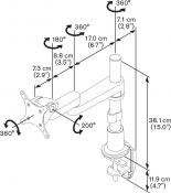 Крепление для монитора VOGELS PFD 8523 9 – techzone.com.ua