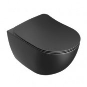 Унітаз підвісний Ravak WC Uni Chrome RimOff чорний X01794