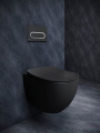 Унітаз підвісний Ravak WC Uni Chrome RimOff чорний X01794 6 – techzone.com.ua