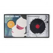 Рамка настінна для зберігання платівок GOKA GK-R65A 2 – techzone.com.ua Рамка настінна для зберігання платівок GOKA GK-R65A 2 – techzone.com.ua