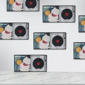 Рамка настінна для зберігання платівок GOKA GK-R65A 5 – techzone.com.ua Рамка настінна для зберігання платівок GOKA GK-R65A 5 – techzone.com.ua