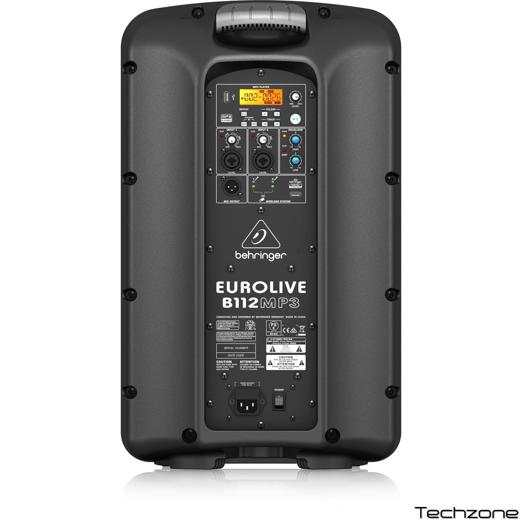 Акустическая система Behringer B112MP3 4 – techzone.com.ua Акустическая система Behringer B112MP3 4 – techzone.com.ua