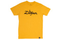 ZILDJIAN CLASSIC LOGO GOLD T-SHIRT MEDIUM Футболка 1 – techzone.com.ua