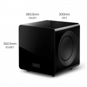 Сабвуфер KEF KC92 Black gloss 5 – techzone.com.ua Сабвуфер KEF KC92 Black gloss 5 – techzone.com.ua