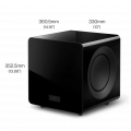 Сабвуфер KEF KC92 Black gloss 5 – techzone.com.ua