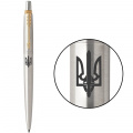 Ручка кулькова Parker JOTTER Stainless Steel GT BP Тризуб-Меч T053 16032_T053b 1 – techzone.com.ua