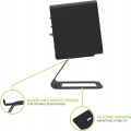 Kanto SE4 Medium Desktop Speaker Stands Black 2 – techzone.com.ua