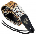 DIMARZIO Cheetah Guitar Strap with Leather Ends 2 – techzone.com.ua