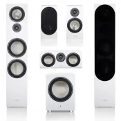 Комплект акустики 5.1 Canton GLE 100 + GLE 30 + GLE 50 Center + Power Sub 12 White