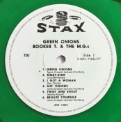 LP Booker T. & The M.G.s - Green Onions - 60TH ANNIVERSARY EDT - GREEN VINYL 5 – techzone.com.ua