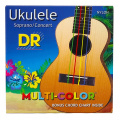 DR Strings MULTI-COLOR Ukulele Soprano/Concert 1 – techzone.com.ua