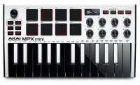 MIDI клавиатура Akai Professional MPK MINI MK3 White 1 – techzone.com.ua