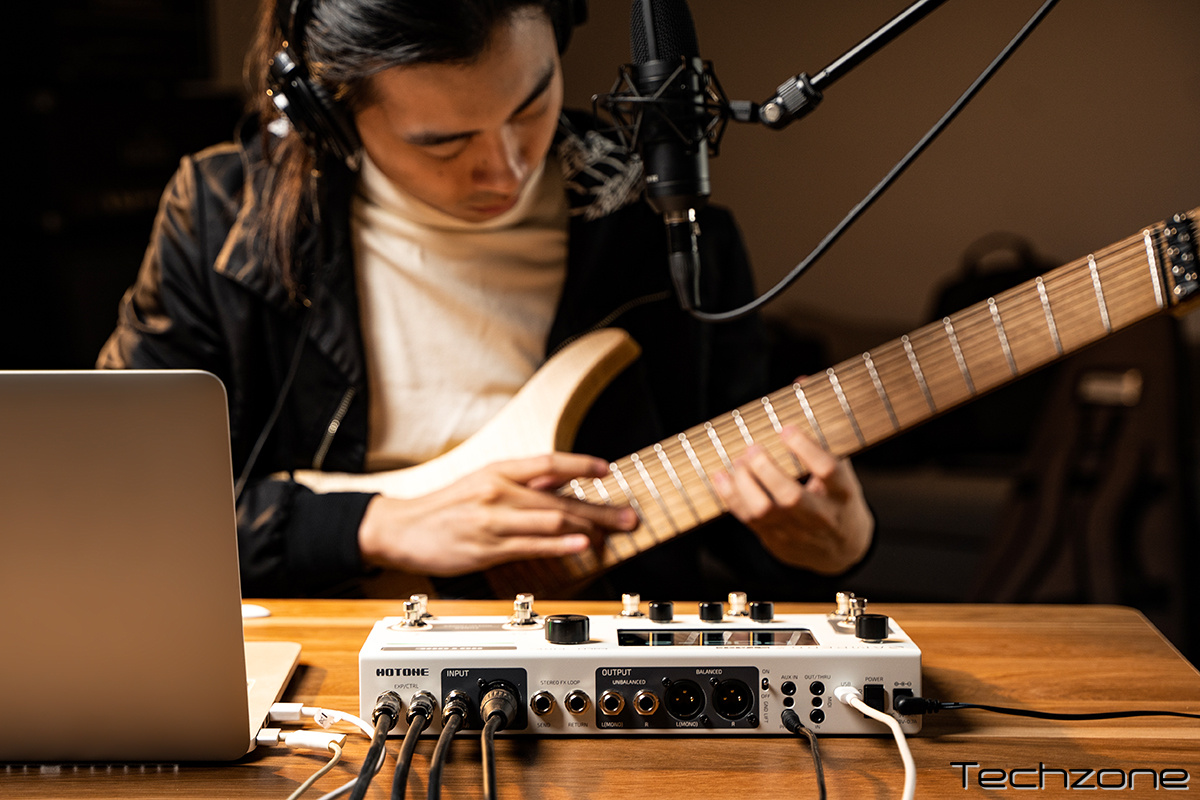 Гитарный процессор эффектов HOTONE AUDIO AMPERO II STAGE 11 – techzone.com.ua