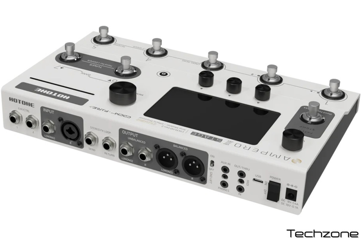 Гитарный процессор эффектов HOTONE AUDIO AMPERO II STAGE 3 – techzone.com.ua