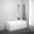 Шторка для ванни Ravak VS3 115 Білий RAIN 795S010041 2 – techzone.com.ua