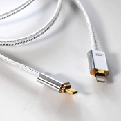 Кабель DD HiFi MFi09S (50cm) (Type-C to Lightning) 2 – techzone.com.ua Кабель DD HiFi MFi09S (50cm) (Type-C to Lightning) 2 – techzone.com.ua