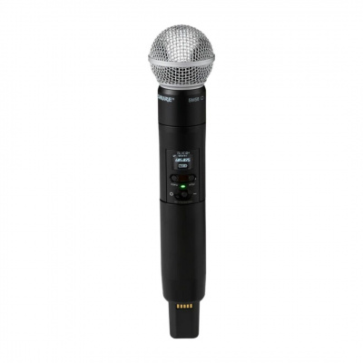 Ручний мікрофон радіосистеми Shure SLXD2+/58=-G65 – techzone.com.ua