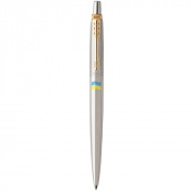 Ручка кулькова Parker JOTTER Stainless Steel GT BP Прапор синьо-жовтий 16032_T008c 1 – techzone.com.ua