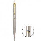 Ручка кулькова Parker JOTTER Stainless Steel GT BP Прапор синьо-жовтий 16032_T008c 2 – techzone.com.ua Ручка кулькова Parker JOTTER Stainless Steel GT BP Прапор синьо-жовтий 16032_T008c 2 – techzone.com.ua