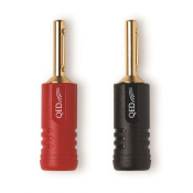 Штекер QED AIRLOC ABS 4MM PLUG 10RED 10BLK (QE1810)