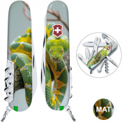 Складаний ніж Victorinox CLIMBER ZODIAC Зелена змія 1.3703.7.Z4270pk 1 – techzone.com.ua