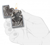 Запальничка Zippo 207 Harley Davidson Motor Flag 29266 5 – techzone.com.ua Запальничка Zippo 207 Harley Davidson Motor Flag 29266 5 – techzone.com.ua