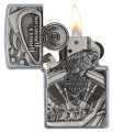 Запальничка Zippo 207 Harley Davidson Motor Flag 29266 2 – techzone.com.ua